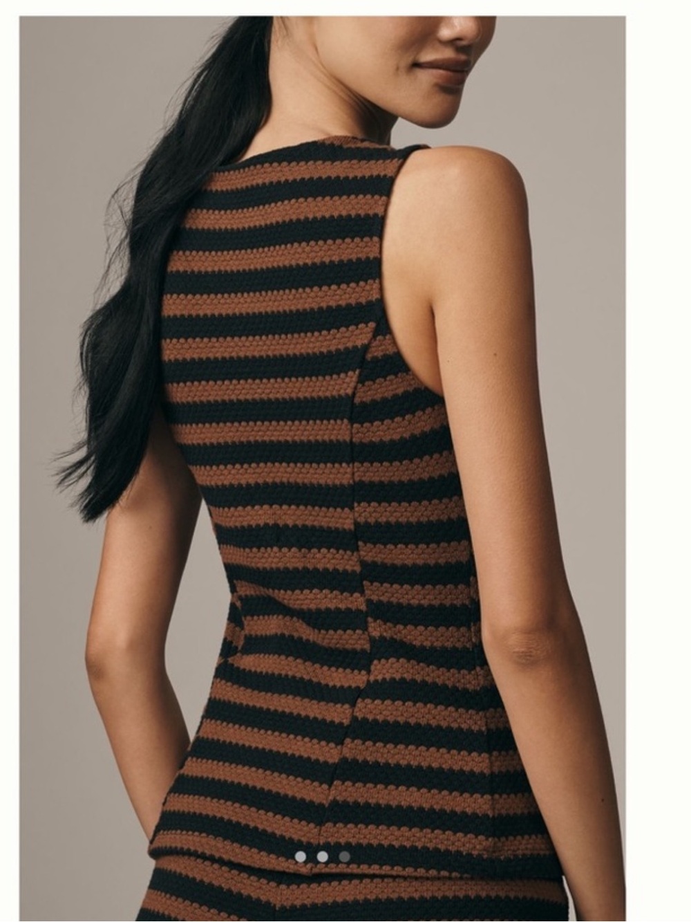 Maeve Structured Knit Vest